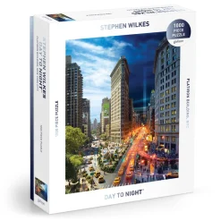 Galison Stephen Wilkes Day To Night Flatiron 1000 Piece Puzzle