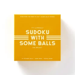 Galison Sudoku With Some Balls Sudoku Game Set