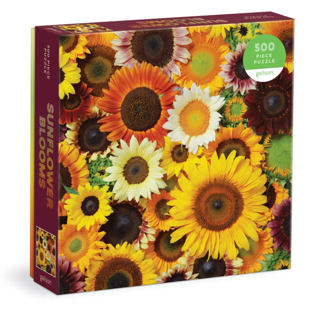 Galison Sunflower Blooms 500 Piece Puzzle