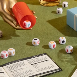 Galison That's How We Roll Dice Game Set