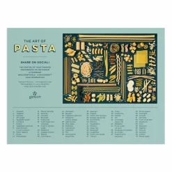 Galison The Art of Pasta 1000 Piece Puzzle with Shaped Pieces
