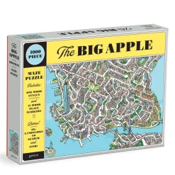 Galison The Big Apple 1000 Piece Maze Puzzle
