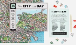 Galison The City By the Bay 1000 Piece Maze Puzzle