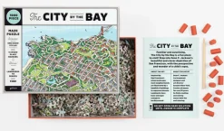 Galison The City By the Bay 1000 Piece Maze Puzzle