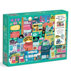 Galison The High Street of Hope 1000 Piece Multi-Puzzle Puzzle