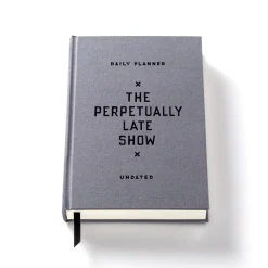 Galison The Perpetually Late Show Undated Standard Planner