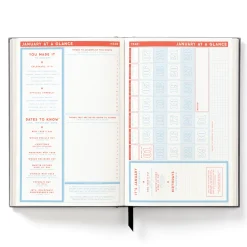 Galison The Perpetually Late Show Undated Standard Planner