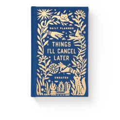 Galison Things I'll Cancel Later Undated Mini Planner