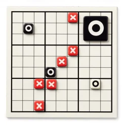 Galison Tic Tac No Magnetic Fridge Game