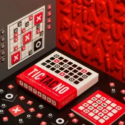 Galison Tic Tac No Magnetic Fridge Game