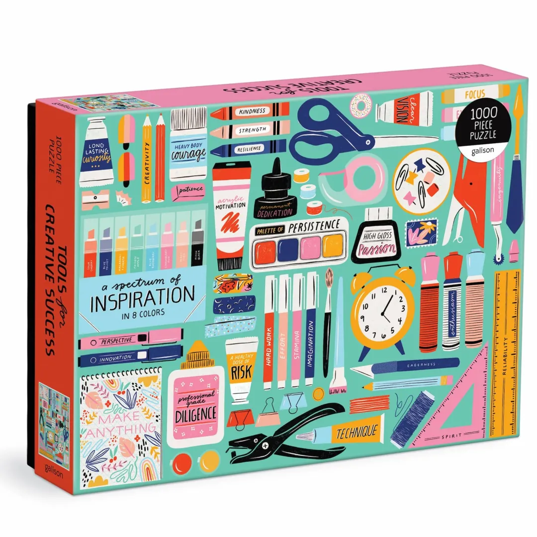Galison Tools for Creative Success 1000 Piece Puzzle