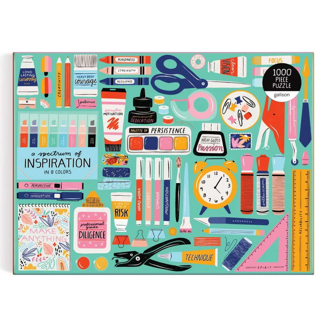 Galison Tools for Creative Success 1000 Piece Puzzle