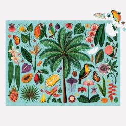 Galison Tropics 1000 Piece Puzzle with Shaped Pieces