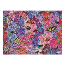 Galison Troy Litten Butterflies In the Sweet Peas 1000 Piece Puzzle