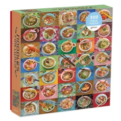 Galison Troy Litten Noodles for Lunch 500 Piece Jigsaw Puzzle
