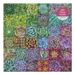 Galison Troy Litten Succulent Spectrum 500 Piece Jigsaw Puzzle