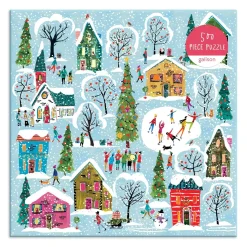 Galison Twinkle Town 500 Piece Jigsaw Puzzle