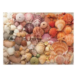 Galison Vibrant Seashells 1000 Piece Puzzle