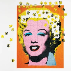 Galison Warhol Marilyn Double-Sided 500 Piece Jigsaw Puzzle