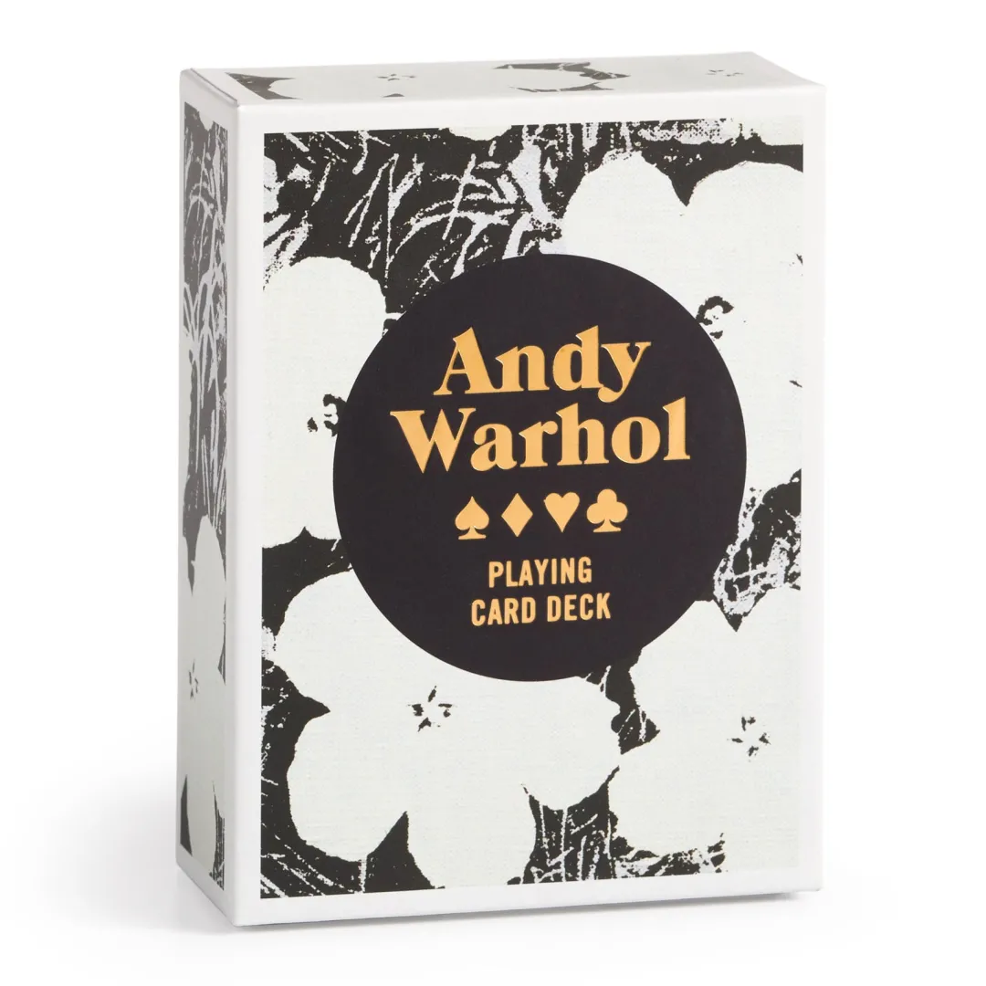 Galison Warhol Pop Art Playing Card Deck