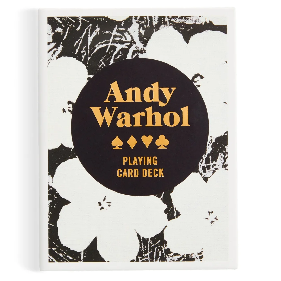 Galison Warhol Pop Art Playing Card Deck