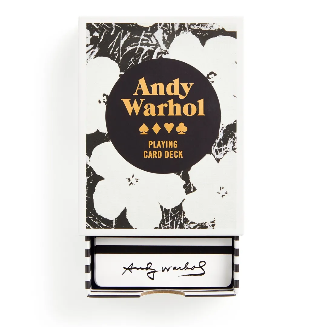 Galison Warhol Pop Art Playing Card Deck