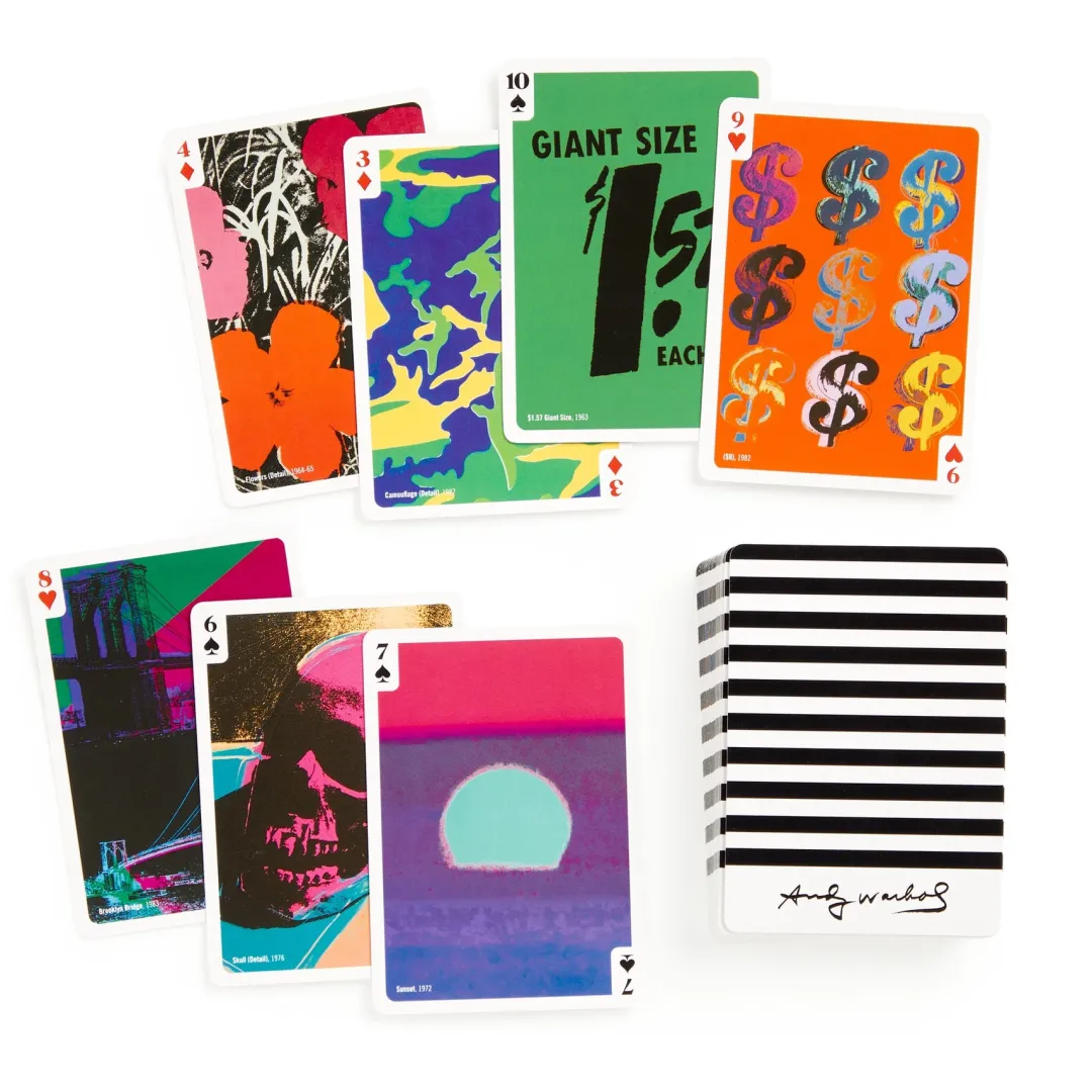 Galison Warhol Pop Art Playing Card Deck