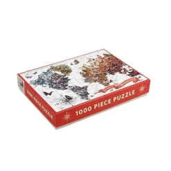 Galison Wendy Gold Butterfly Migration 1000 Piece Jigsaw Puzzle