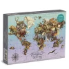 Galison Wendy Gold Endangered Species 1500 Piece Jigsaw Puzzle