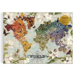 Galison Wendy Gold Winged Metamorphosis 1000 Piece Foil Puzzle