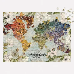 Galison Wendy Gold Winged Metamorphosis 1000 Piece Foil Puzzle