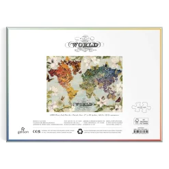 Galison Wendy Gold Winged Metamorphosis 1000 Piece Foil Puzzle