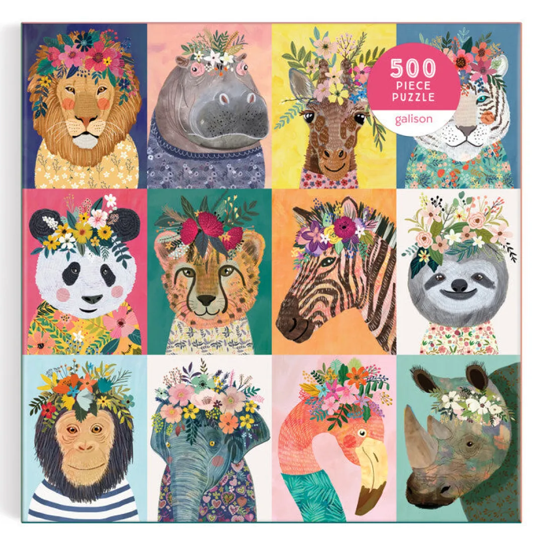 Galison Wild Spirit 500 Piece Puzzle