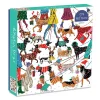 Galison Winter Dogs 500 Piece Jigsaw Puzzle