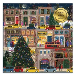 Galison Winter Lights 500 Piece Foil Jigsaw Puzzle