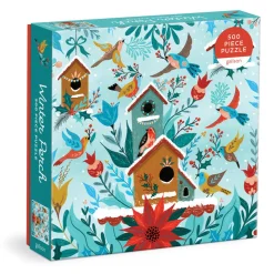 Galison Winter Perch 500 Piece Puzzle