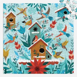 Galison Winter Perch 500 Piece Puzzle