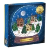 Galison Winter Snow Globe 500 Piece Foil Jigsaw Puzzle
