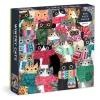 Galison Wintry Cats 500 Piece Puzzle