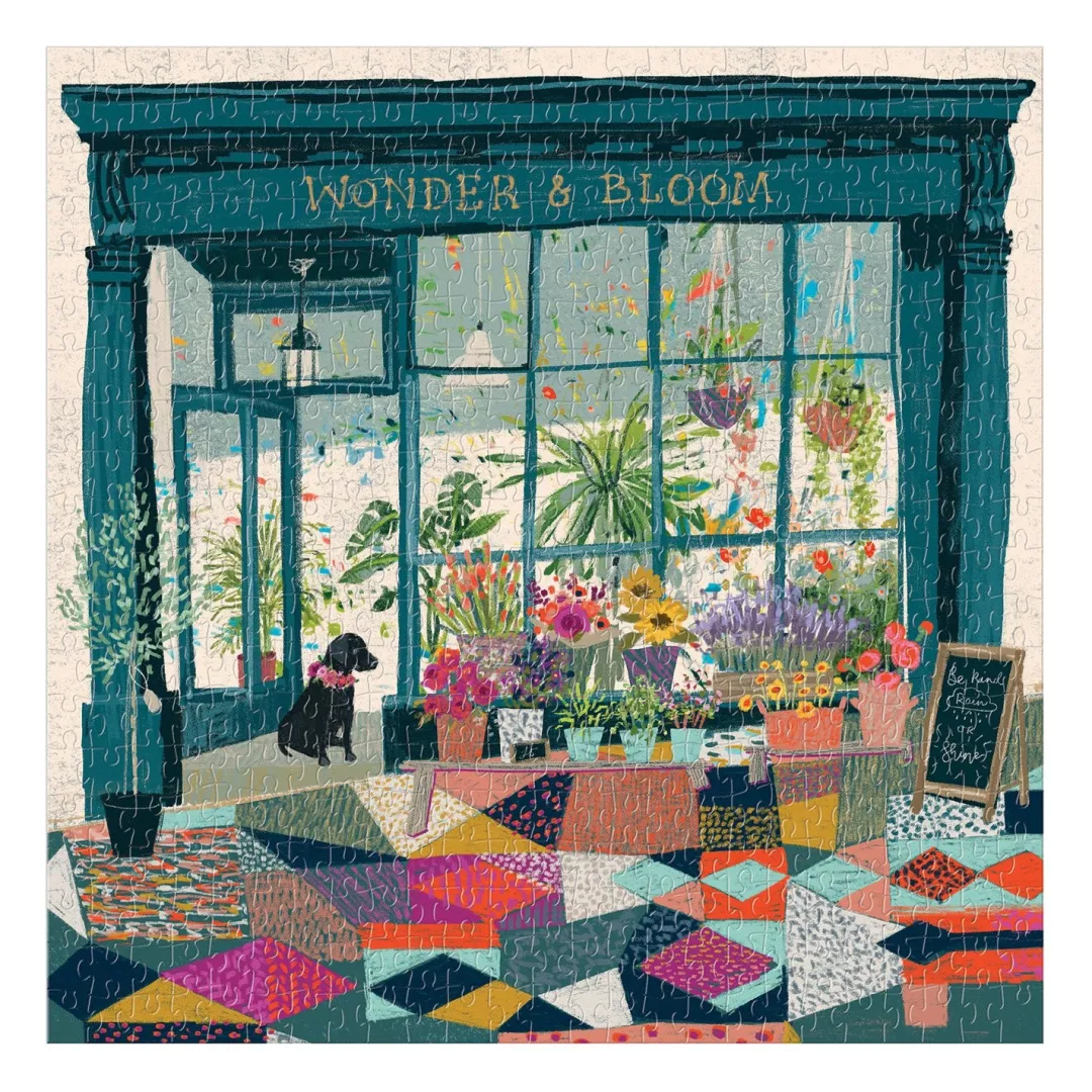 Galison Wonder & Bloom 500 Piece Jigsaw Puzzle