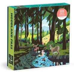 Galison Woodland Pass 500 Piece Puzzle