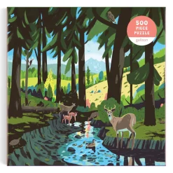 Galison Woodland Pass 500 Piece Puzzle