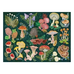 Galison World of Mushrooms 1000 Piece Puzzle
