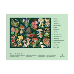 Galison World of Mushrooms 1000 Piece Puzzle
