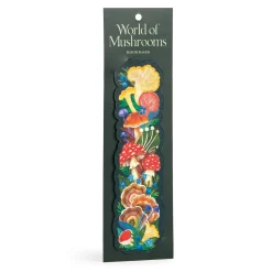 Galison World of Mushrooms Paper Bookmark