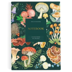 Galison World of Mushrooms Premium A5 Notebook