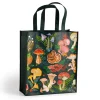 Galison World of Mushrooms Reusable Shopping Bag