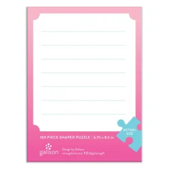 Galison You're Sweet Cupcake 100 Piece Mini Shaped Jigsaw Puzzle