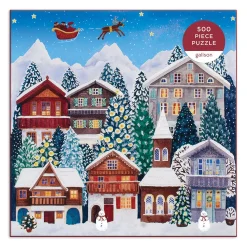Galison Yuletide Village 500 Piece Jigsaw Puzzle